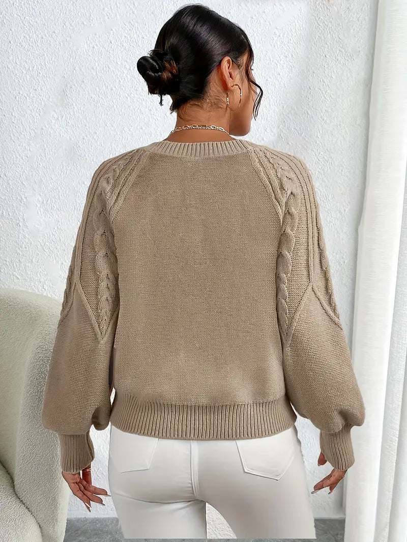 PARALLELE | SUETER DE PUNTO TRENZADO