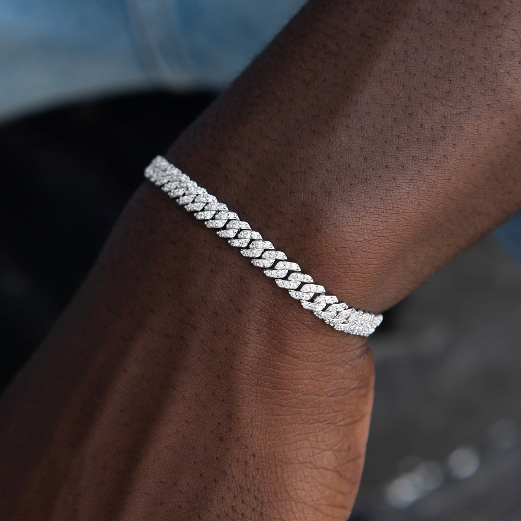 HAVANOR | PULSERA CUBANA CON MICRO ZIRCONIA - 6MM