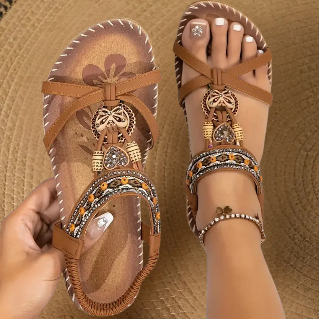 Esther | Sandalias Estilo Ibiza que Combinan Confort y Elegancia