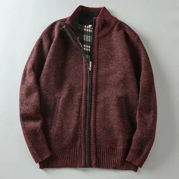 LORMONT | CHAQUETA DE PUNTO CON CREMALLERA