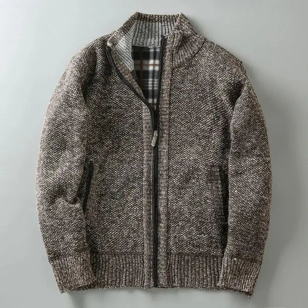 LORMONT | CHAQUETA DE PUNTO CON CREMALLERA