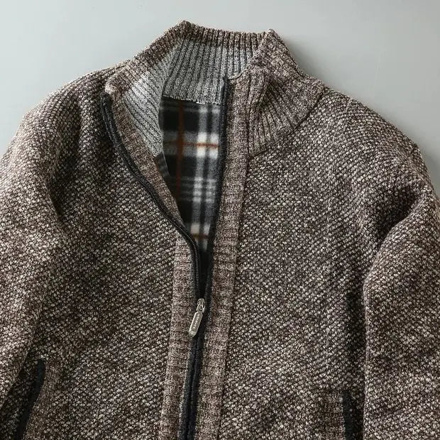 LORMONT | CHAQUETA DE PUNTO CON CREMALLERA