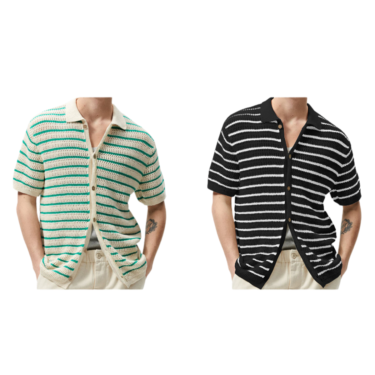 Camisa de Rayas Davos