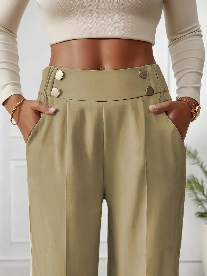 TAILLEBOUTON | PANTALON CON BOTONES EN LA CINTURA