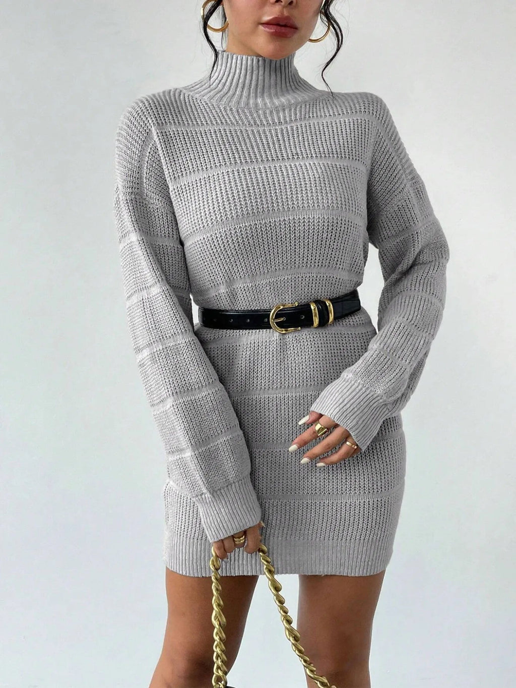 COLLERETTE | VESTIDO MINI DE CUELLO ALTO