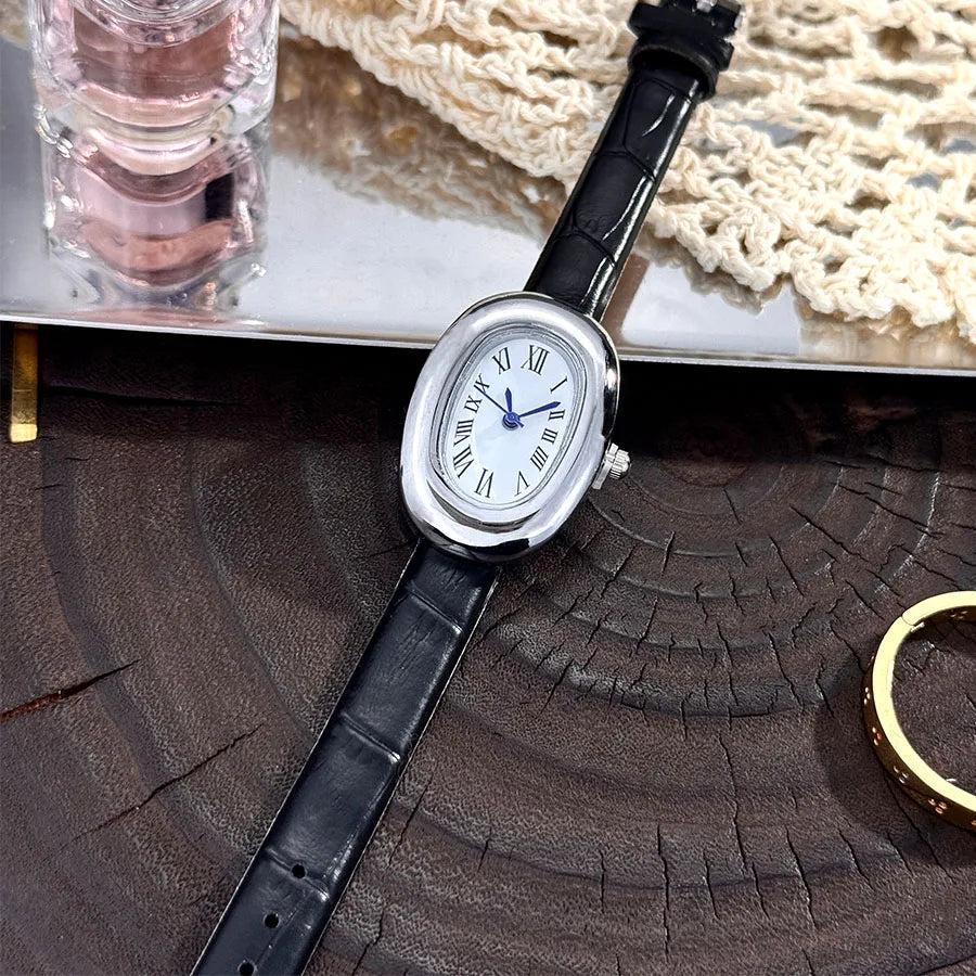 OVALINE | RELOJ DE CUARZO OVALADO