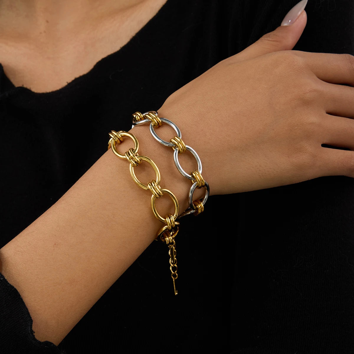 BOUCLECHAINE | PULSERA DE CADENA TIPO LOOP