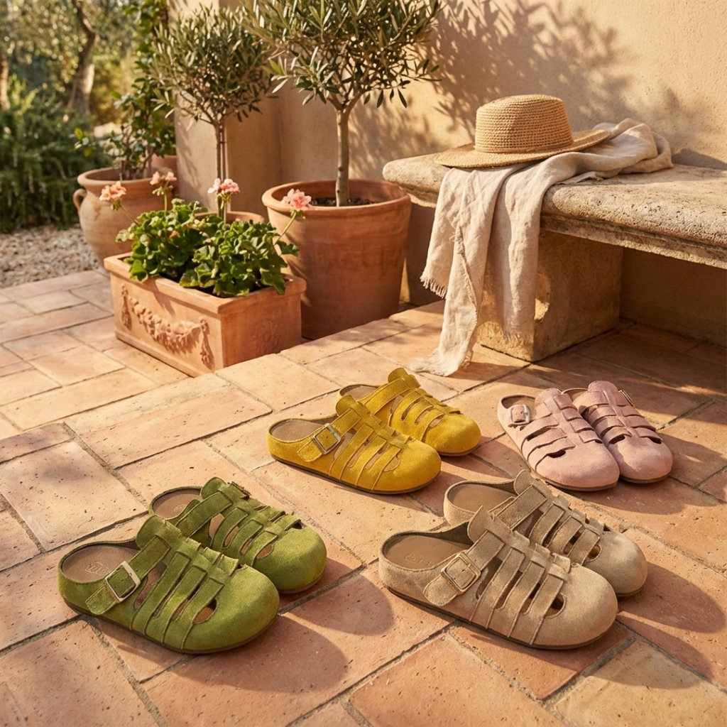 Bianca | Sandalias Mules de Confort sin Cierre