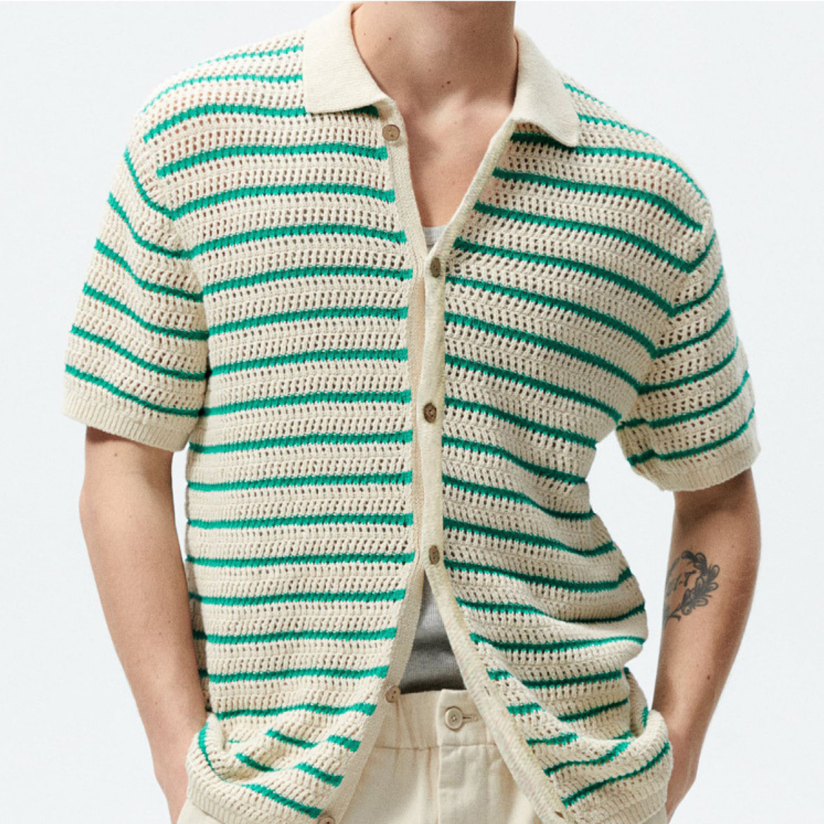 Camisa de Rayas Davos