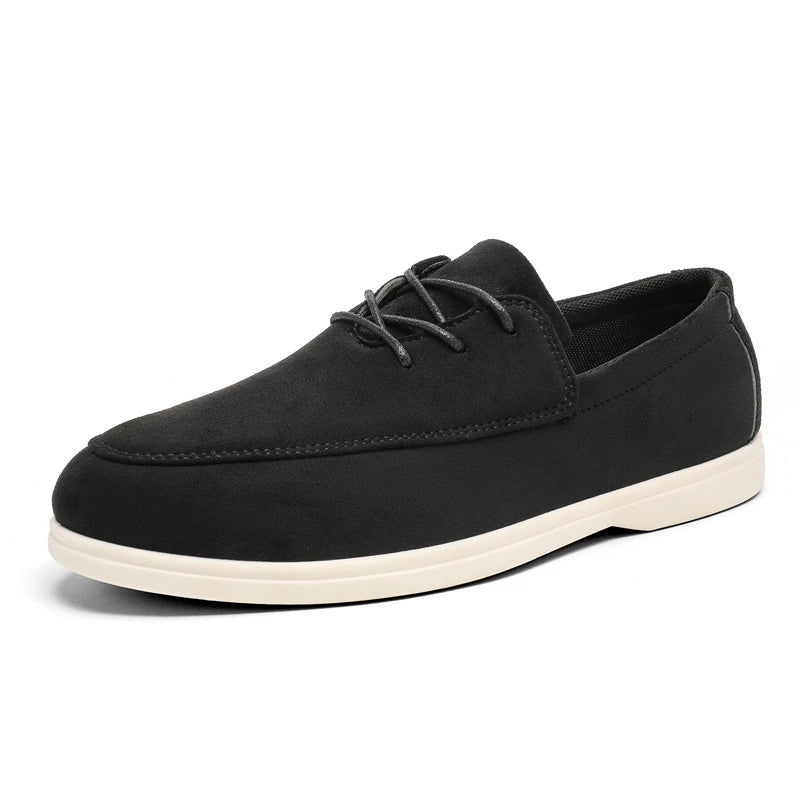 SAUVELIN | MOCASIN DE ANTE CON CORDONES