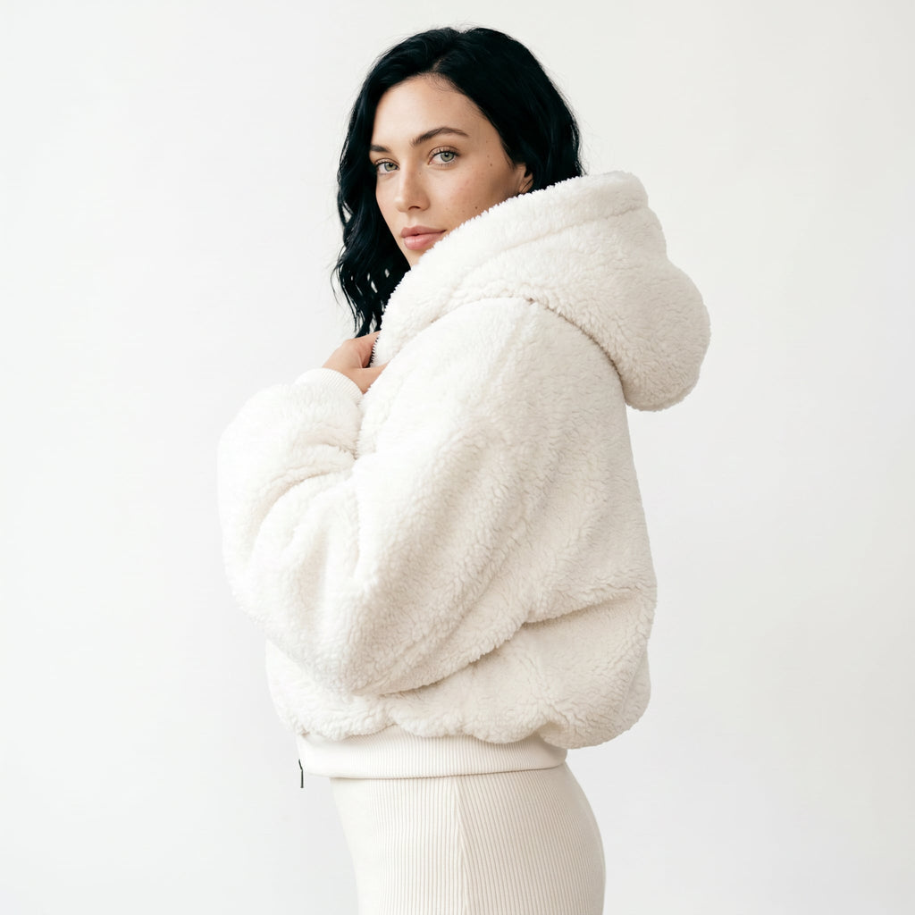 Chaqueta teddy fluffy
