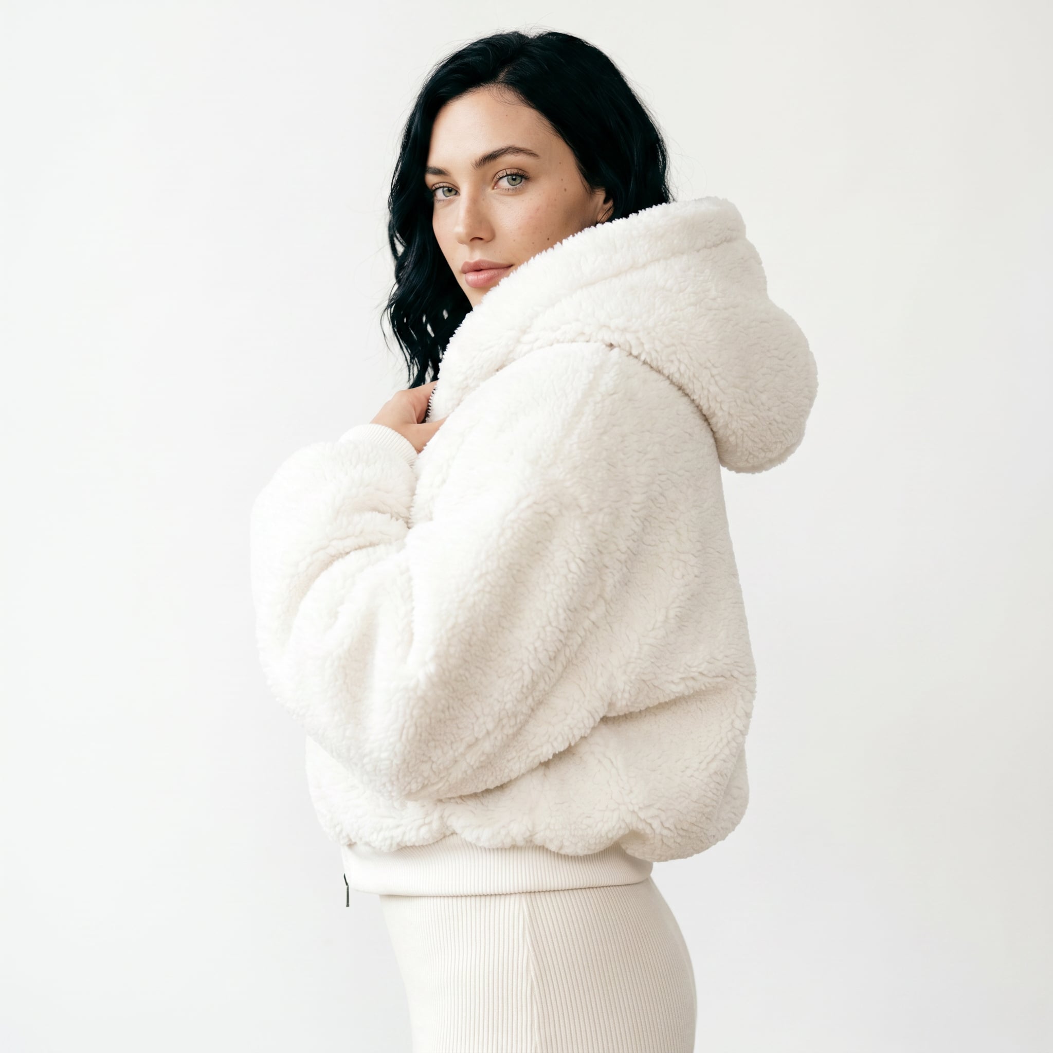Chaqueta teddy fluffy