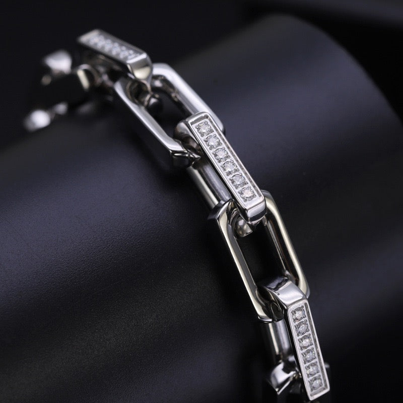 CARRATINE | PULSERA CUADRADA DE ZIRCON
