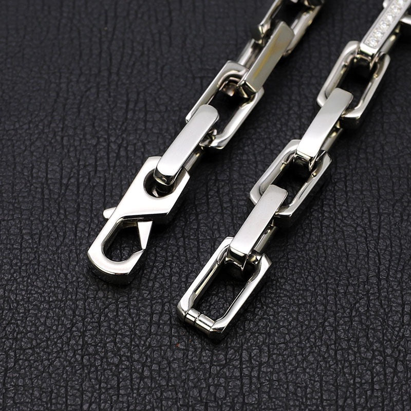 CARRATINE | PULSERA CUADRADA DE ZIRCON