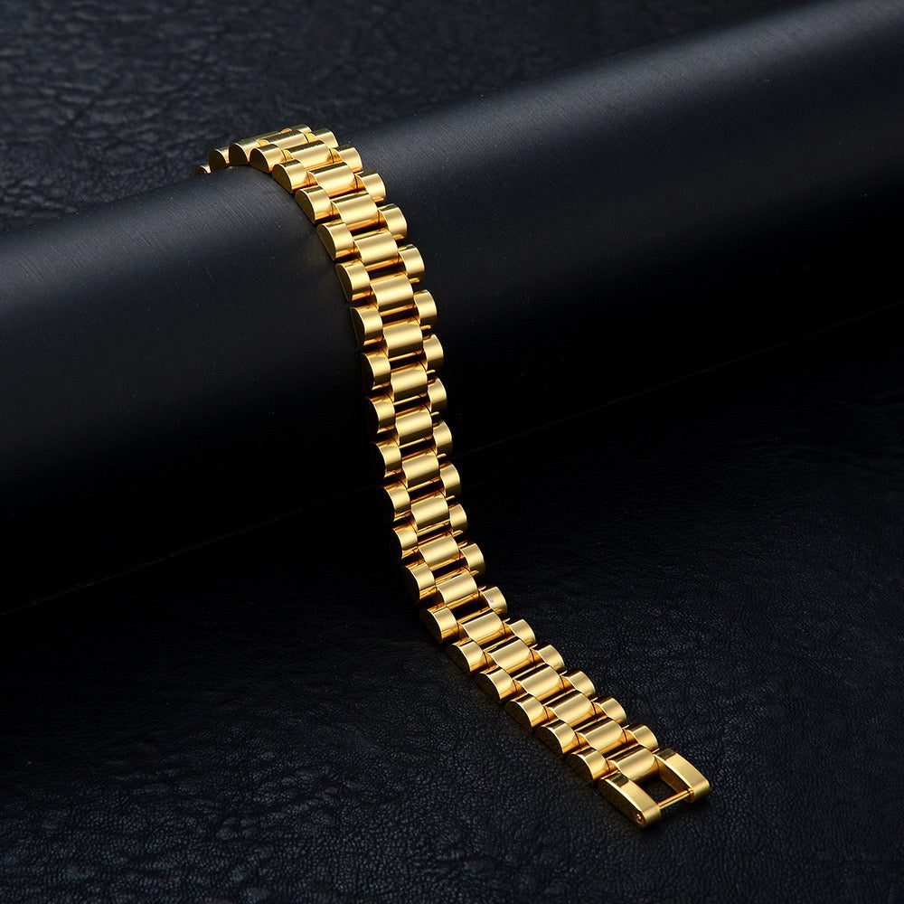 SANGLENOVE | PULSERA DE CORREA GRUESA