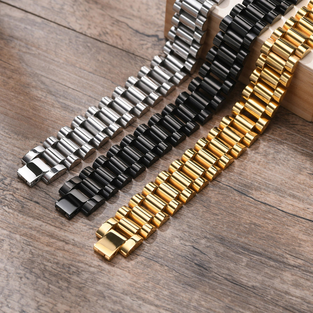 SANGLENOVE | PULSERA DE CORREA GRUESA