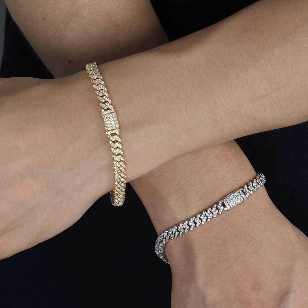 HAVANOR | PULSERA CUBANA CON MICRO ZIRCONIA - 6MM