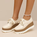Zapatillas con plataforma acolchadas