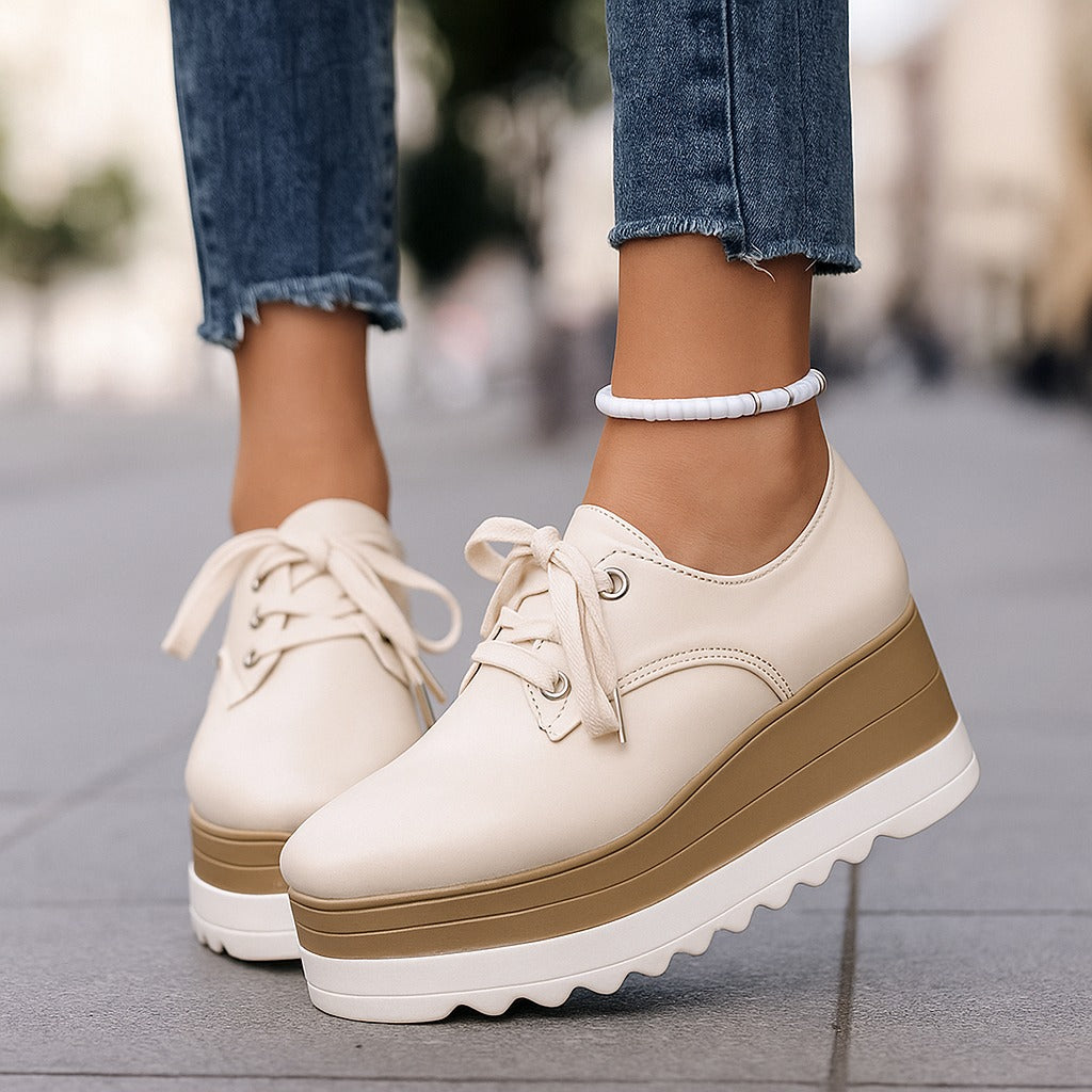 Zapatillas con plataforma acolchadas