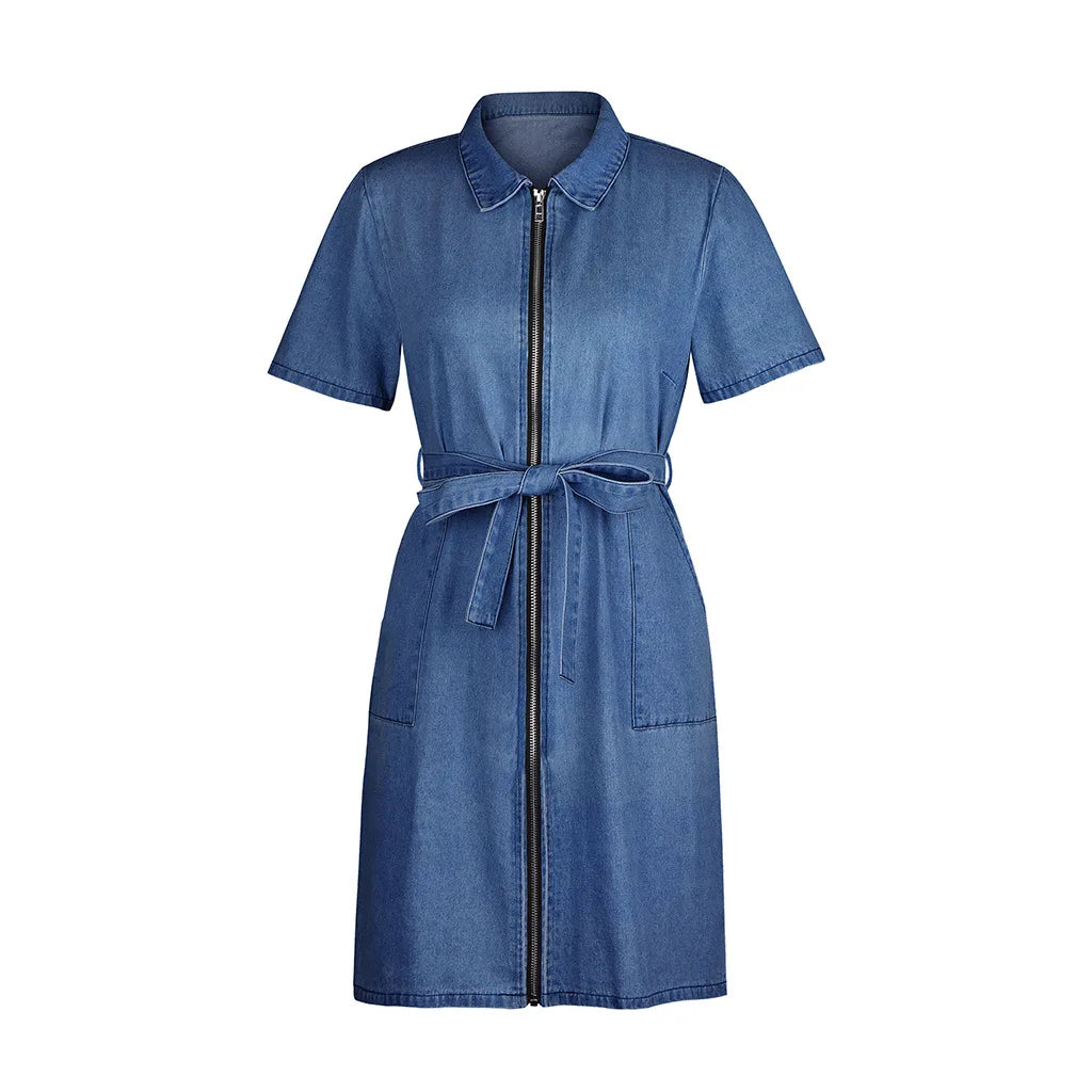 DENIMELLE | MINI VESTIDO VAQUERO