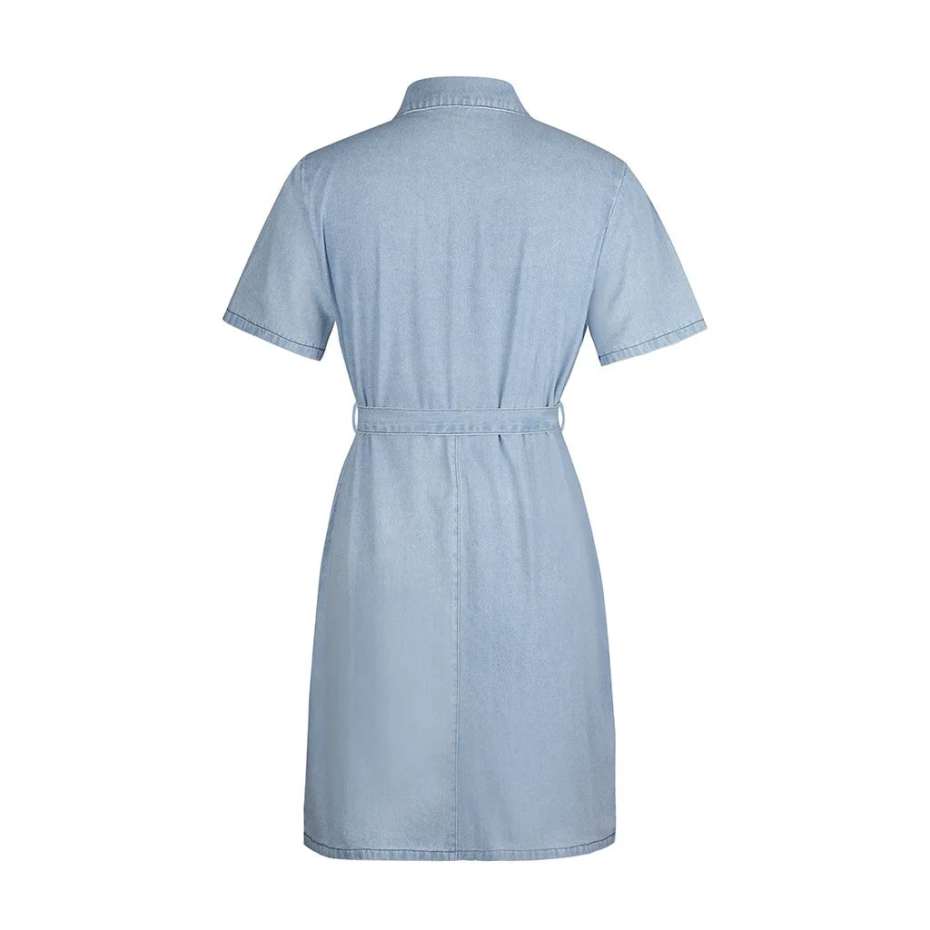 DENIMELLE | MINI VESTIDO VAQUERO