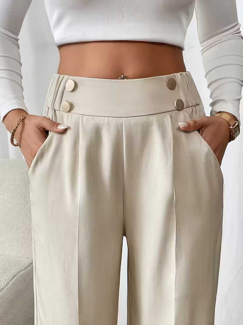 TAILLEBOUTON | PANTALON CON BOTONES EN LA CINTURA