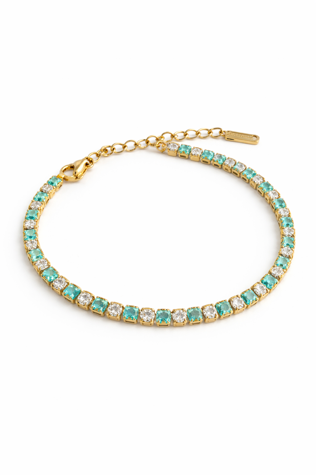 Pulsera de tenis Azuera