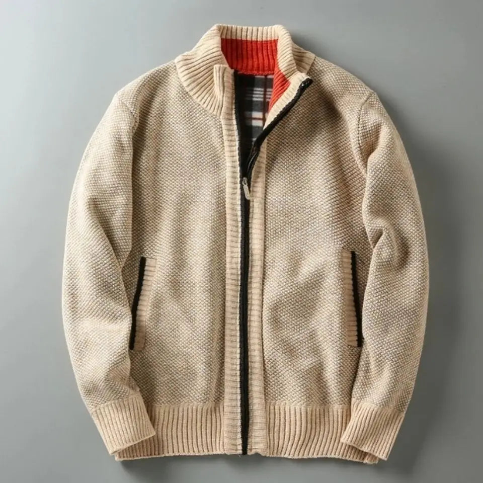LORMONT | CHAQUETA DE PUNTO CON CREMALLERA