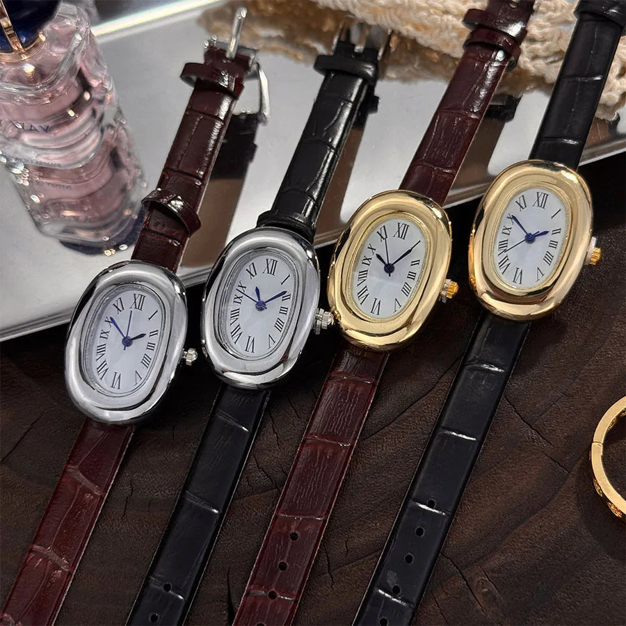 OVALINE | RELOJ DE CUARZO OVALADO