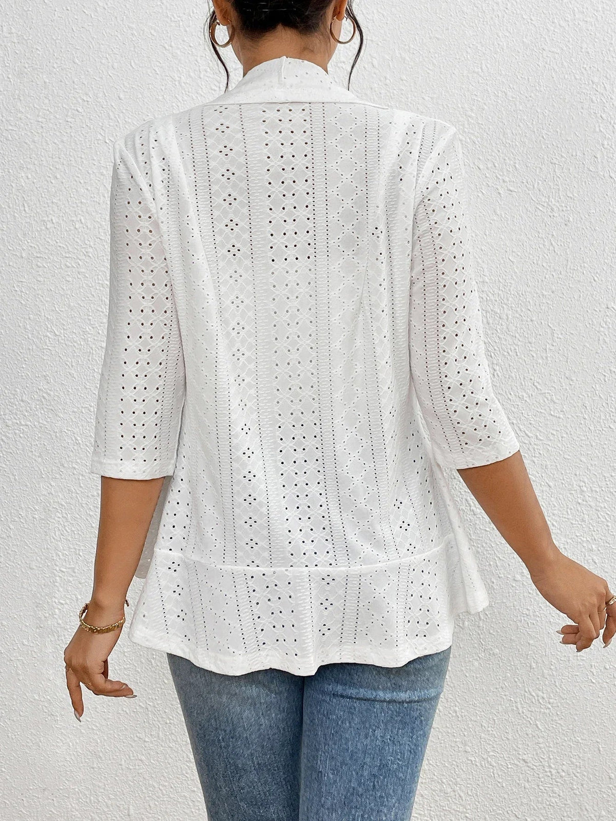 OEILLETINE | BLAZER CON CALADO