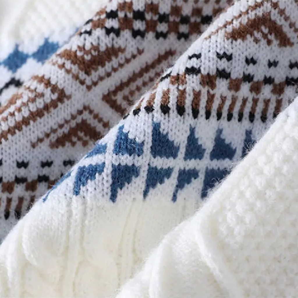 TORSADELLE | PULLOVER DE PUNTO TRENZADO