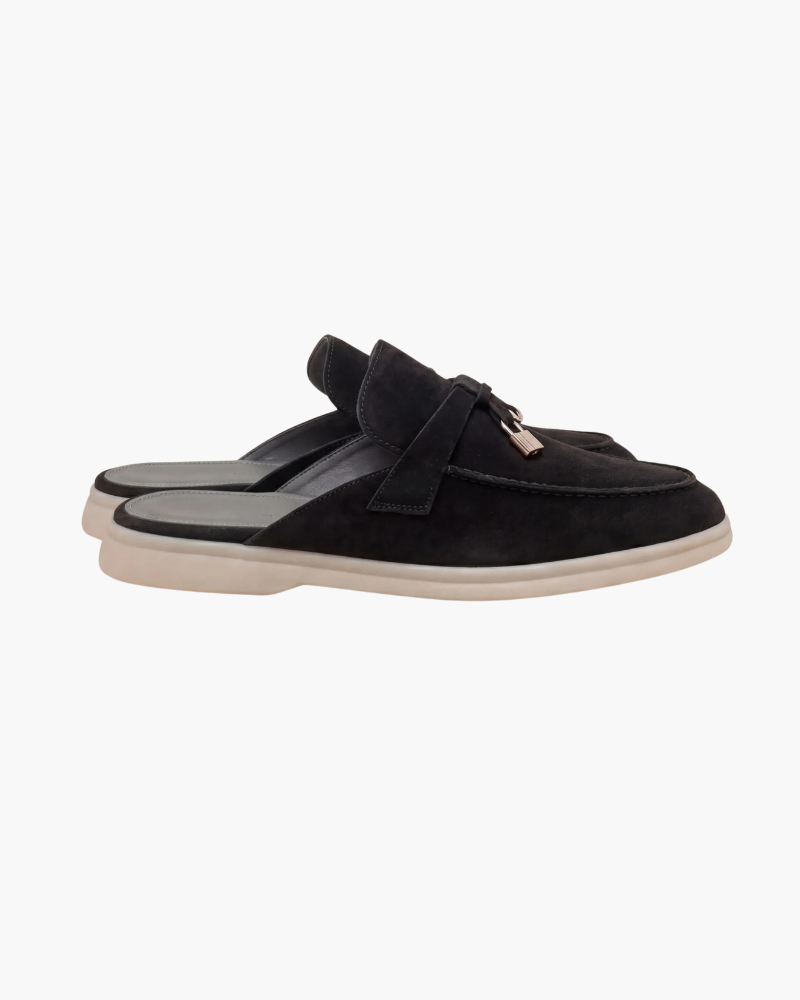 Mules de Ante Riviera - Negro