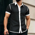 CONTRASTINE | CAMISA CON BOTONES Y CONTRASTE