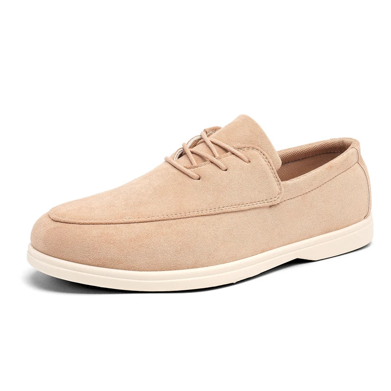 SAUVELIN | MOCASIN DE ANTE CON CORDONES