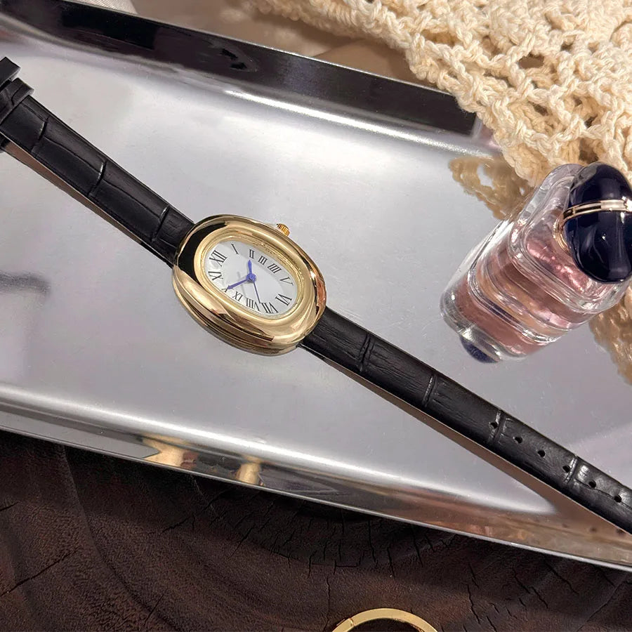 OVALINE | RELOJ DE CUARZO OVALADO