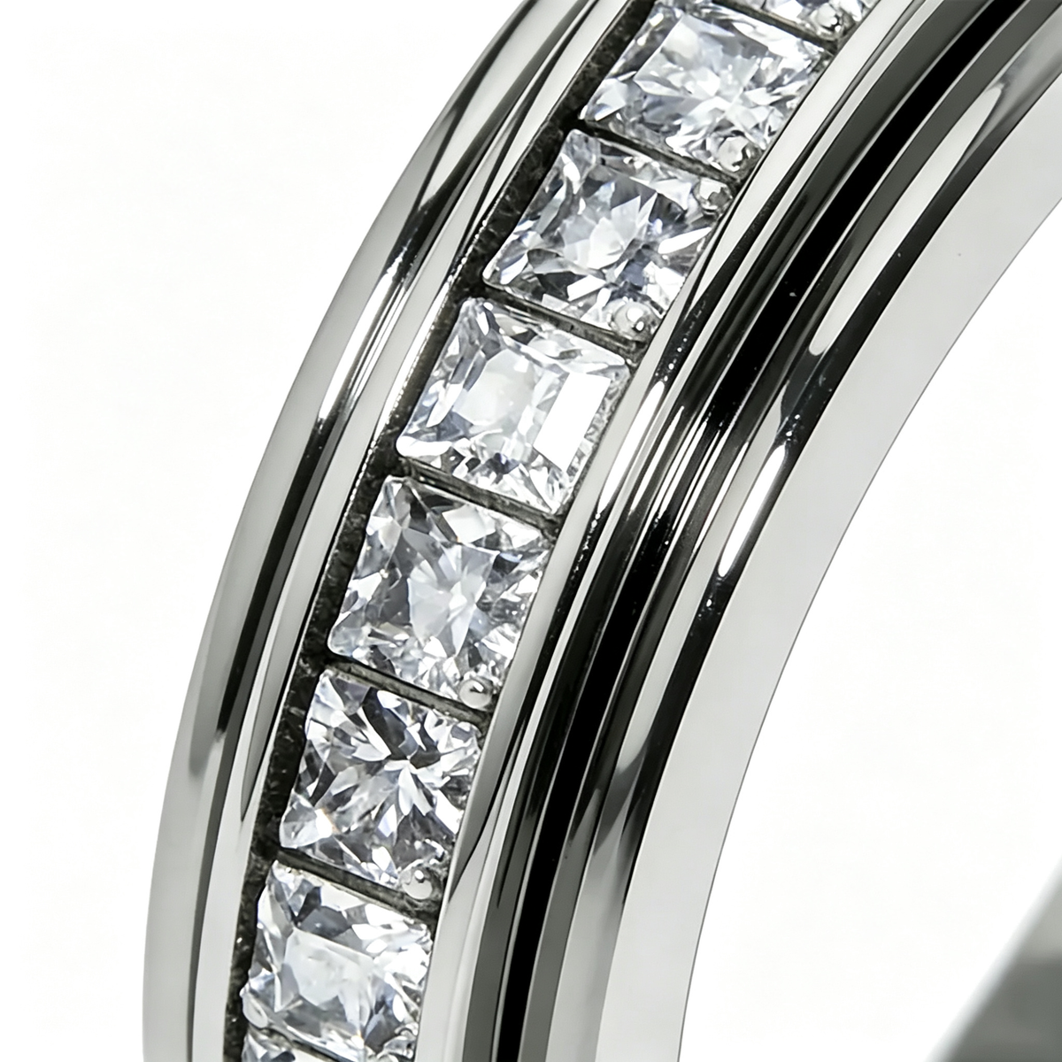 SPINORE | ANILLO FIDGET GIRATORIO DE ACERO TITANIO