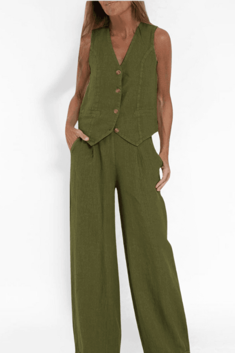 Elegante conjunto de dos piezas