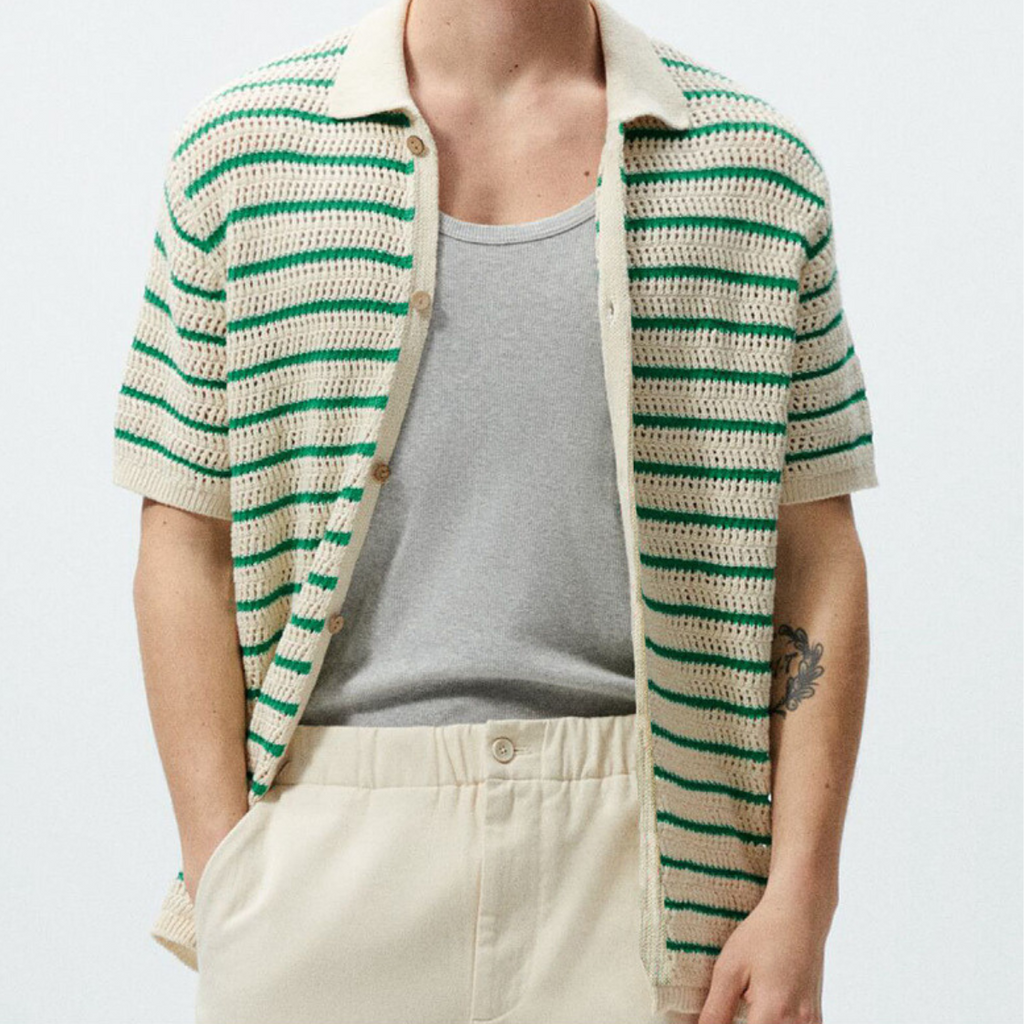 Camisa de Rayas Davos