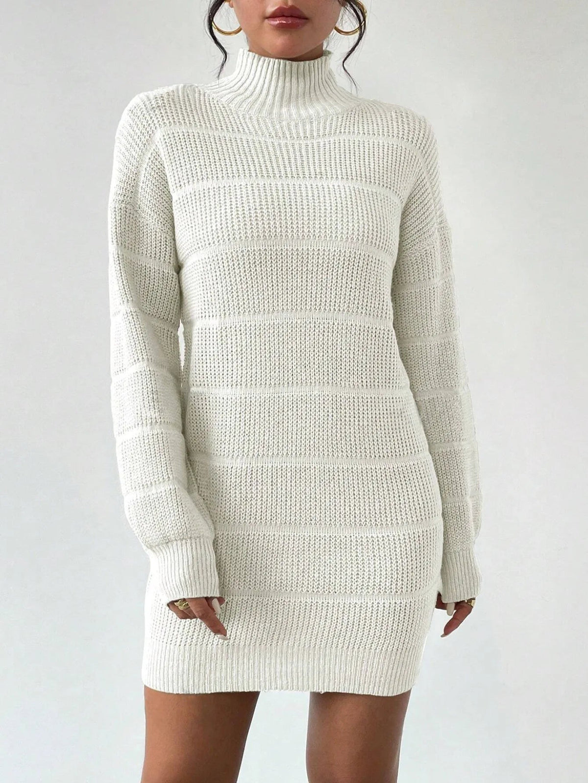 COLLERETTE | VESTIDO MINI DE CUELLO ALTO