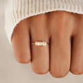 MARGUERITELLE | COLLAR Y ANILLO DE PERLAS