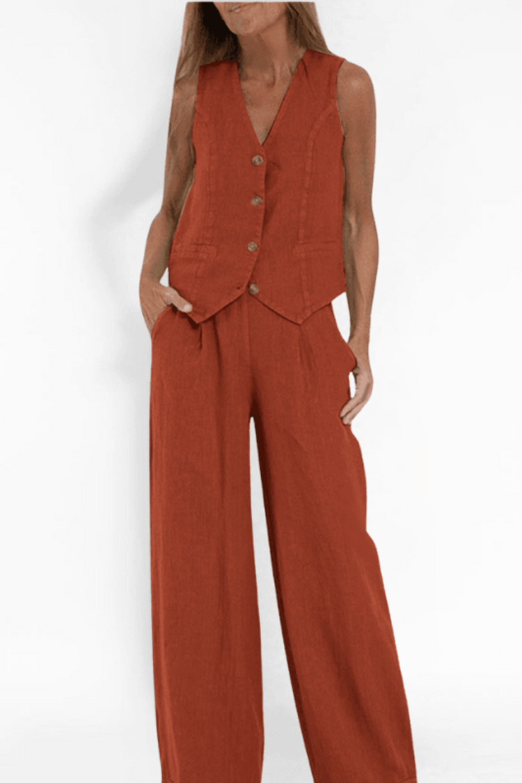 Elegante conjunto de dos piezas