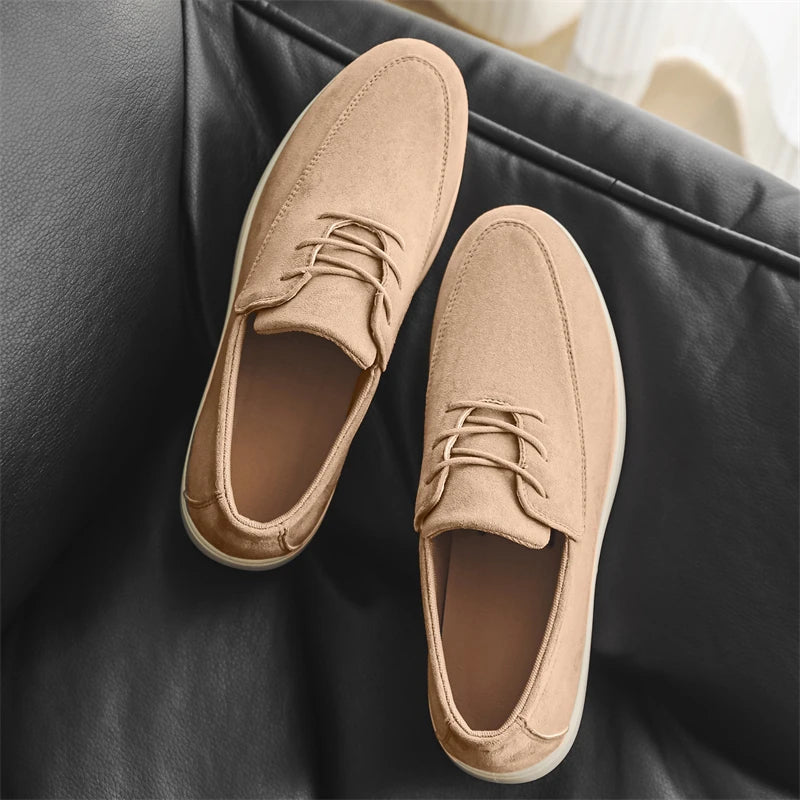 SAUVELIN | MOCASIN DE ANTE CON CORDONES