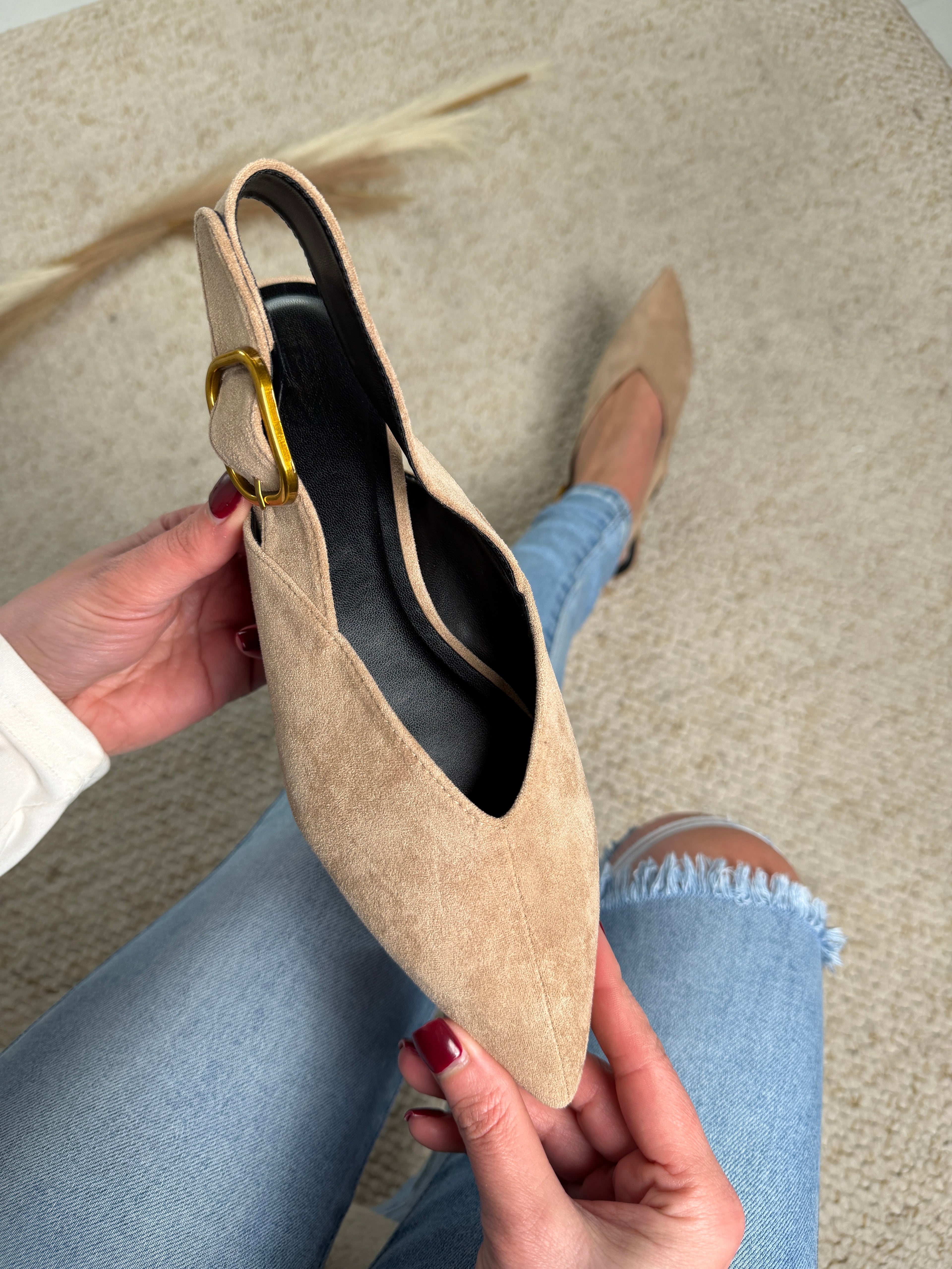 Mocasín Demi Taupe