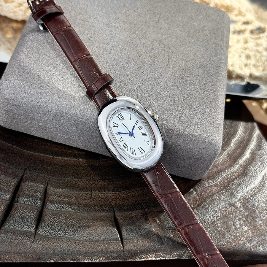 OVALINE | RELOJ DE CUARZO OVALADO