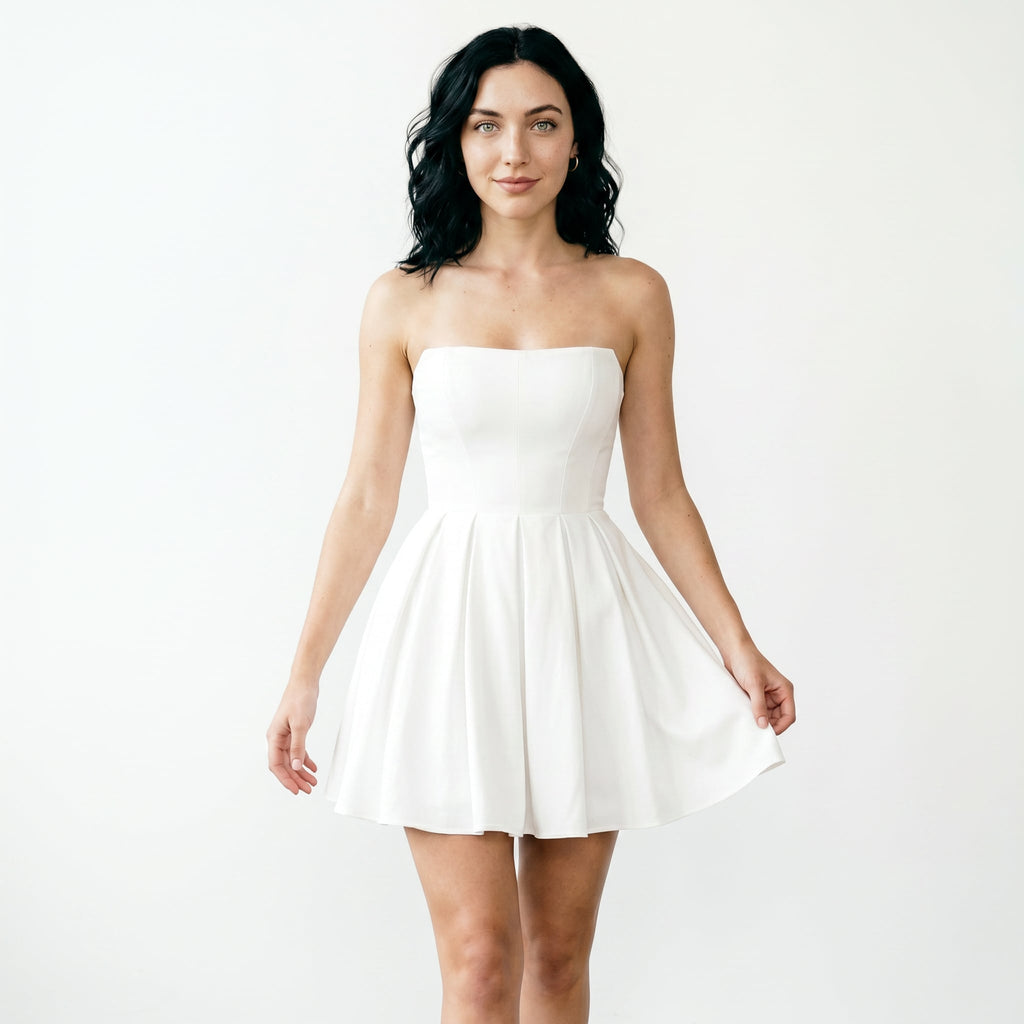 Vestido corto elegante