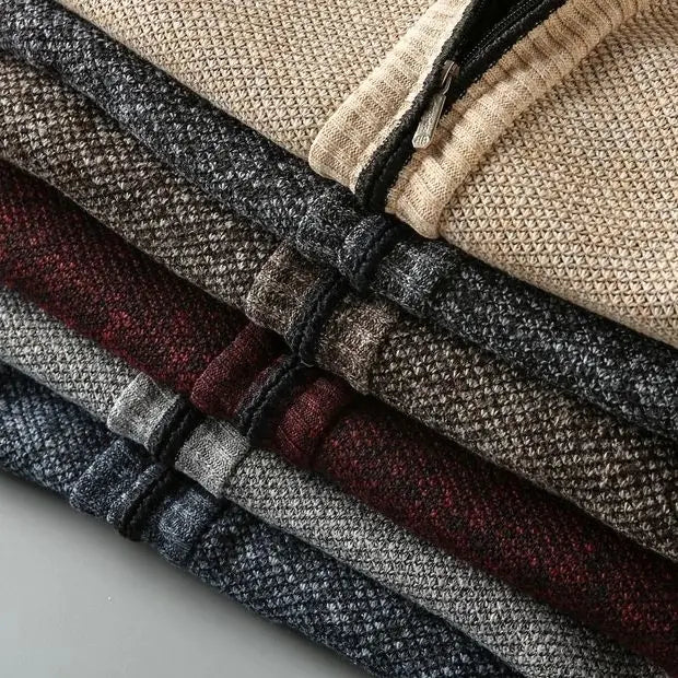 LORMONT | CHAQUETA DE PUNTO CON CREMALLERA