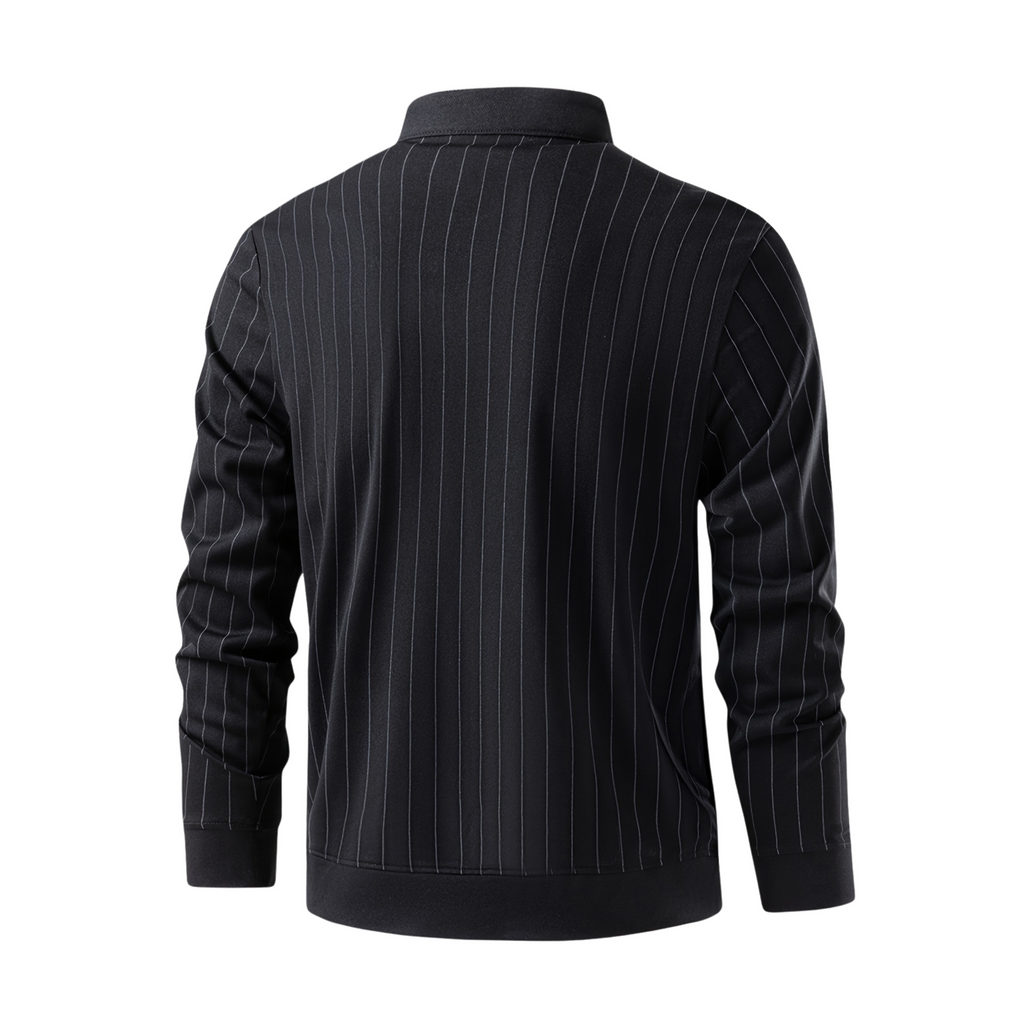 TALLEYRAND | CAMISA DE RAYA DIPLOMATICA CON CUELLO MAO