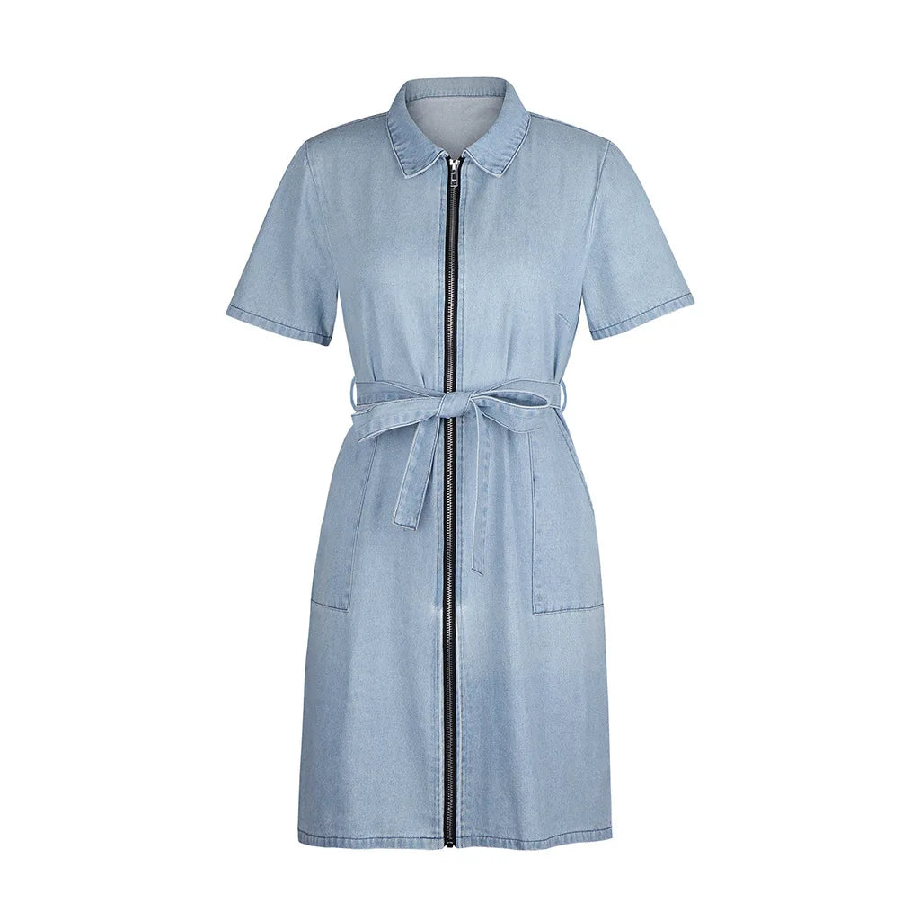 DENIMELLE | MINI VESTIDO VAQUERO