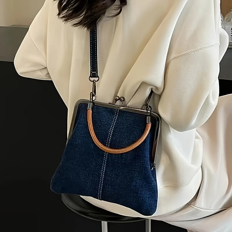 INDIGOTINE | BOLSO DE HOMBRO VAQUERO