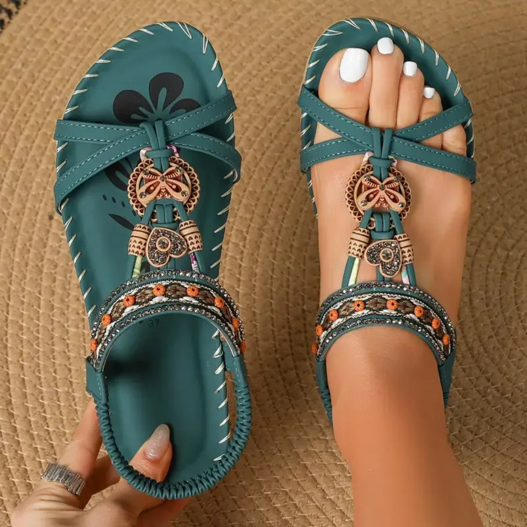 Esther | Sandalias Estilo Ibiza que Combinan Confort y Elegancia